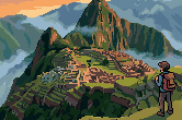 Machu Picchu from the Sun Gate